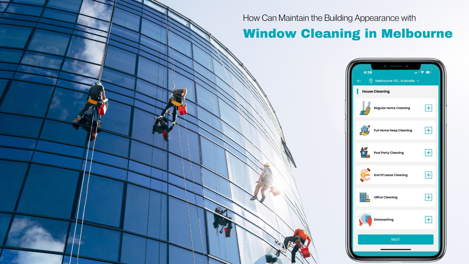 Window Cleaning in Melbourne